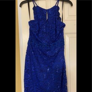 NWT Blue Sequin Dress